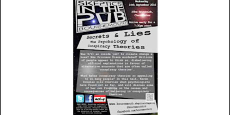 Secrets & Lies: The Psychology of Conspiracy Theories primary image