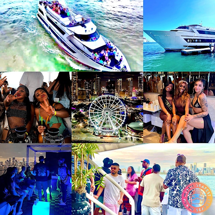 Miami Booze Cruise - Booze Cruise Miami - Hip Hop Party Boat Cruise Miami image
