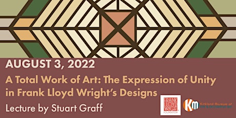 In-Person Frank Lloyd Wright Lecture with Stuart Graff tickets