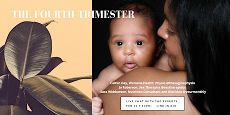 The Fourth Trimester - Live Chat with the Experts primary image