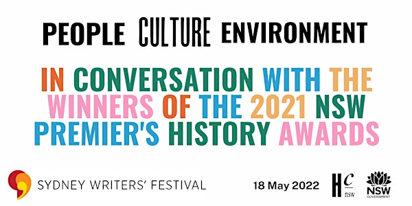 People, Culture and Environment | PHA winners  @  Sydney Writers Festival