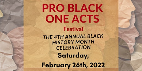 Pro Black One Acts primary image