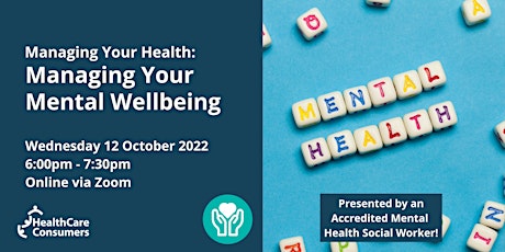 Managing Your Health: Managing Your Mental Wellbeing