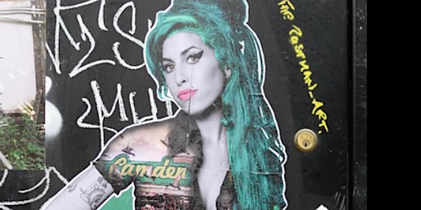 Amy Winehouse Camden Queen  a timeline with original Art by The Postman