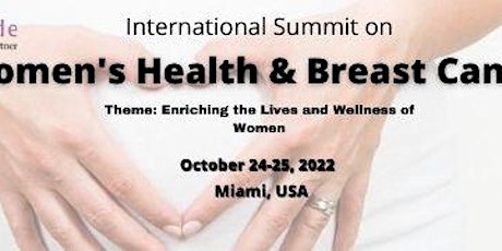 International Summit on Women's Health & Breast Cancer tickets