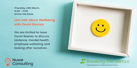 Let's Talk about  Wellbeing with David Beeney primary image