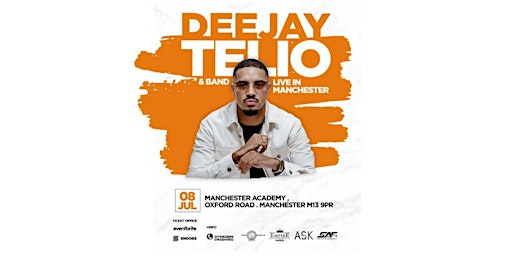 DEEJAY TELIO with Live Band for first time in MANCHESTER 