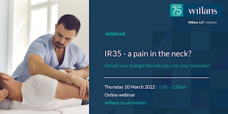 IR35 - a pain in the neck?(webinar) primary image