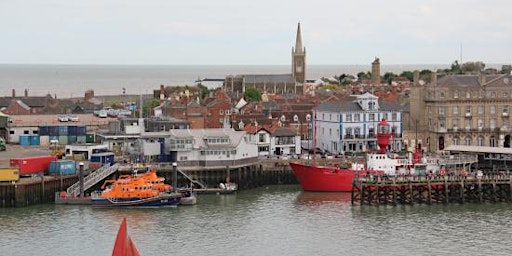 Historic Architecture and Maritime Walk and draw around Harwich.