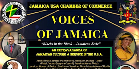 Imagem principal do evento Voices of Jamaica 2022 - “Blacks in the Black – Jamaican Style”