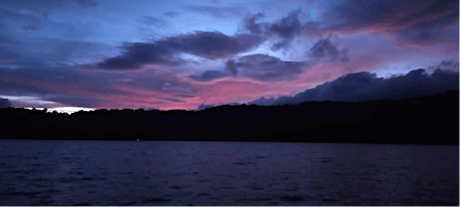 The sunrise-the natural beauty of tamblingan lake in the morning entradas