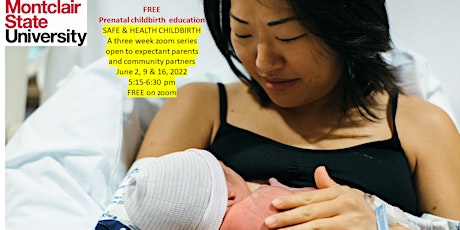 Free Prenatal Childbirth Education, 3 Thursdays, June 2, 9 & 16, 2022 tickets