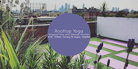 Rooftop Yoga: Sun Salutation Sunday @Netil360 primary image