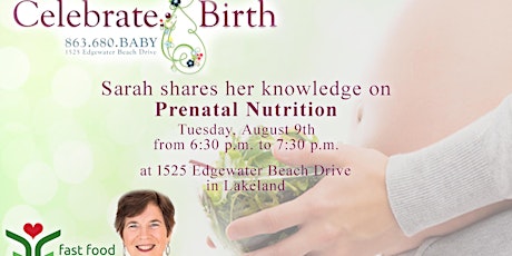 Celebrate Birth - Prenatal Nutrition primary image