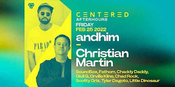 CENTERED AFTERHOURS 2.25 | ANDHIM, CHRISTIAN MARTIN