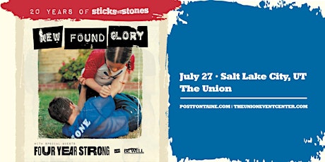 New Found Glory: 20 Years of Sticks and Stones tickets