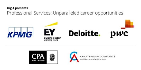 Big 4 Presents: Professional Services - Unparalleled career opportunities