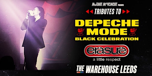 Depeche Mode & Erasure Tributes Black Celebration + A Little Respect
