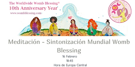 *Spanish - Sintonización Mundial Womb Blessing (meditación online) primary image