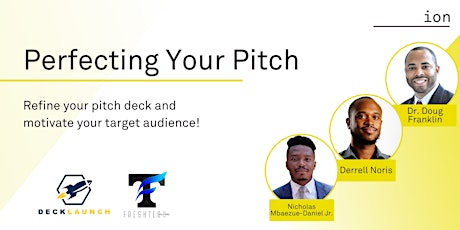 Perfecting Your Pitch tickets