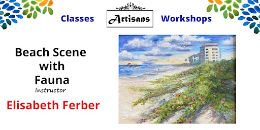 Imagem principal do evento Learn to Paint a Beach Scene with Fauna in Oil