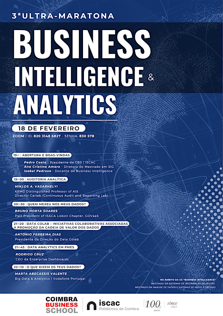 imagem 3.ª ultramaratona de Business Intelligence & Analytics
