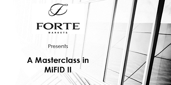 MiFID II Workshop - Belfast