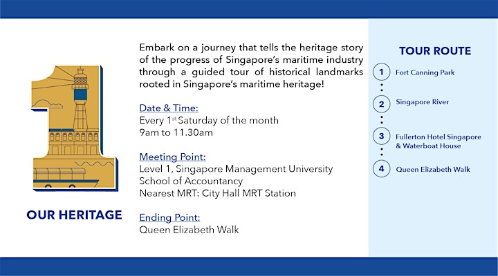 Singapore Maritime Trail 1 - Our Heritage (Singapore Maritime Week) image