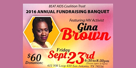BEAT AIDS Annual Fundraiser Banquet primary image