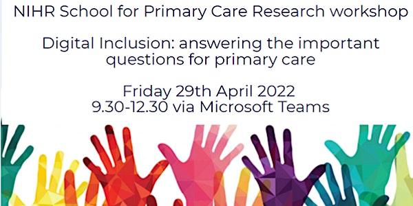 Digital Inclusion: answering the important questions for primary care