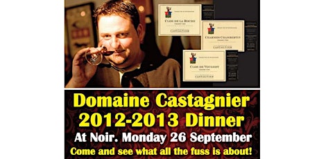 Domaine Castagnier 2012-2013 Dinner at Noir primary image