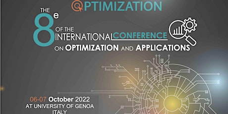 the International Conference on Optimization and Applications (ICOA2022) biglietti