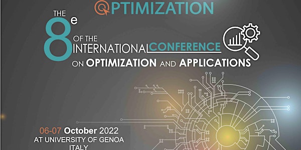 the International Conference on Optimization and Applications (ICOA2022)