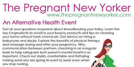 Pregnant and New Mom Event- The Pregnant New Yorker - Sept 22 primary image