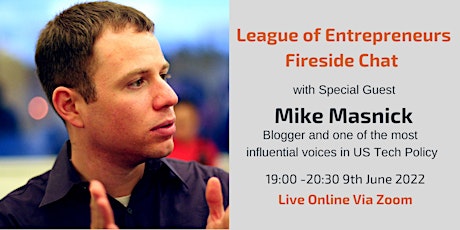 Fireside Chat with Mike Masnick - Founder of Techdirt tickets