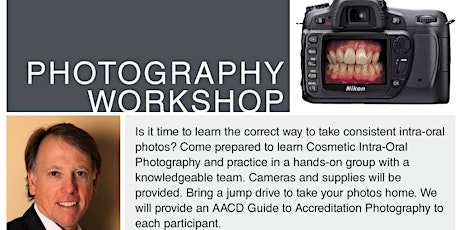Photography Workshop - Dr. J. A. Reynolds