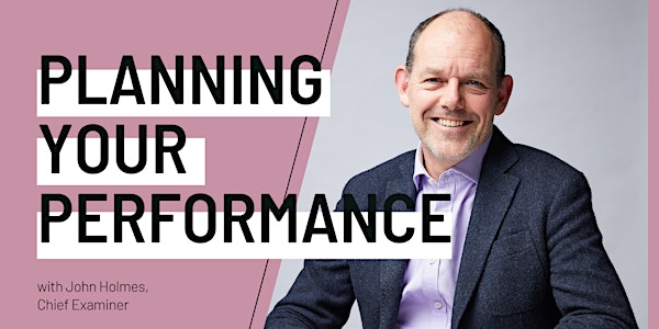 Planning your Performance Webinar (August)