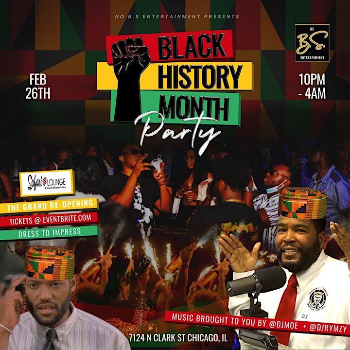 BLACK HISTORY MONTH PARTY image