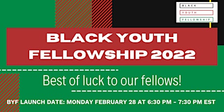 Black Youth Fellowship Launch and Black History Month Celebration