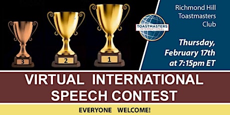 Hauptbild für International Speech Contest