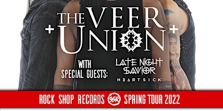 Imagen principal de Ghost Train Presents Veer Union/Heartsick/Late Night Savior