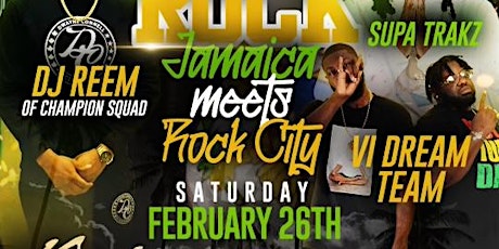JamRock “Jamaica Meets Rock City”