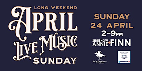 April Long Weekend Live Music Sunday primary image