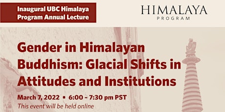 Hauptbild für Gender in Himalayan Buddhism: Glacial Shifts in Attitudes and Institutions