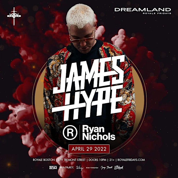 James Hype at Royale | 4.29.22 | 10:00 PM | 21+ image