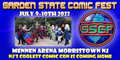 Garden State Comic Fest 2022 entradas