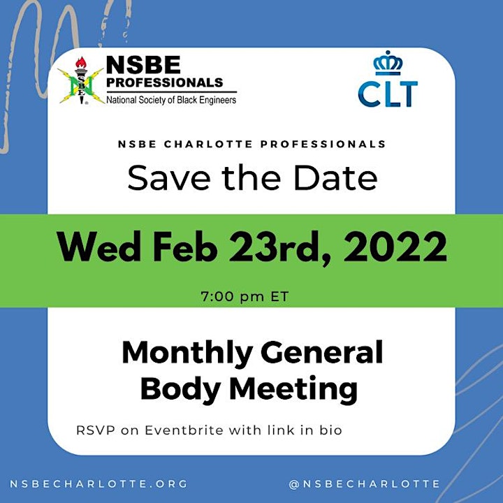 February 2022 General Body Meeting image