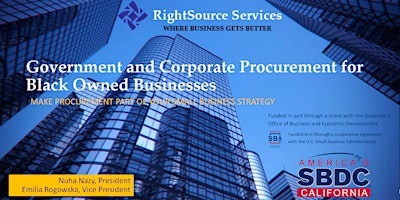 Imagem principal do evento Government and Corporate Procurement for Black Owned Businesses