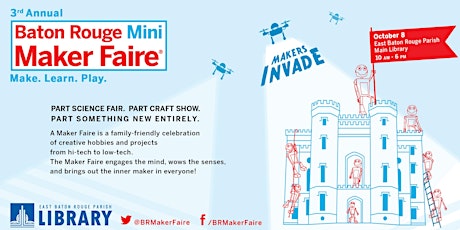 Baton Rouge Mini Maker Faire 2016 primary image