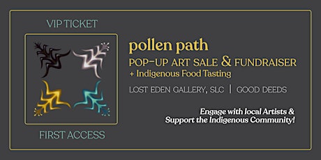Pollen Path |  Pop-Up Art Show &  Indigenous Fundraiser primary image